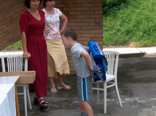 Loučení prváčků s mateřskou školkou - 27.6.2006